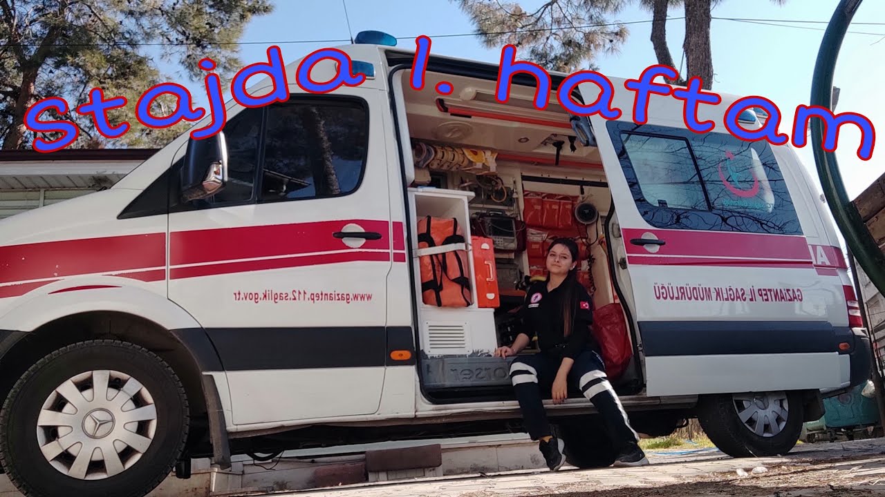 Stajda 1 haftam |İstasyonda staj yapmak 🚑