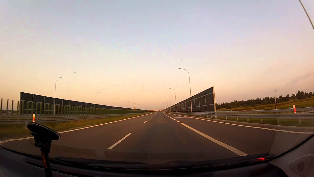 Polnische Autobahn A4 Debica - Rzeszów Jasionka [RZE] Flughafen