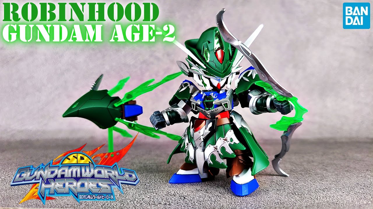 [SD건담 월드 히어로즈] 로빈훗 건담 에이지2 [SDW HEROES] ROBINHOOD GUNDAM AGE-2