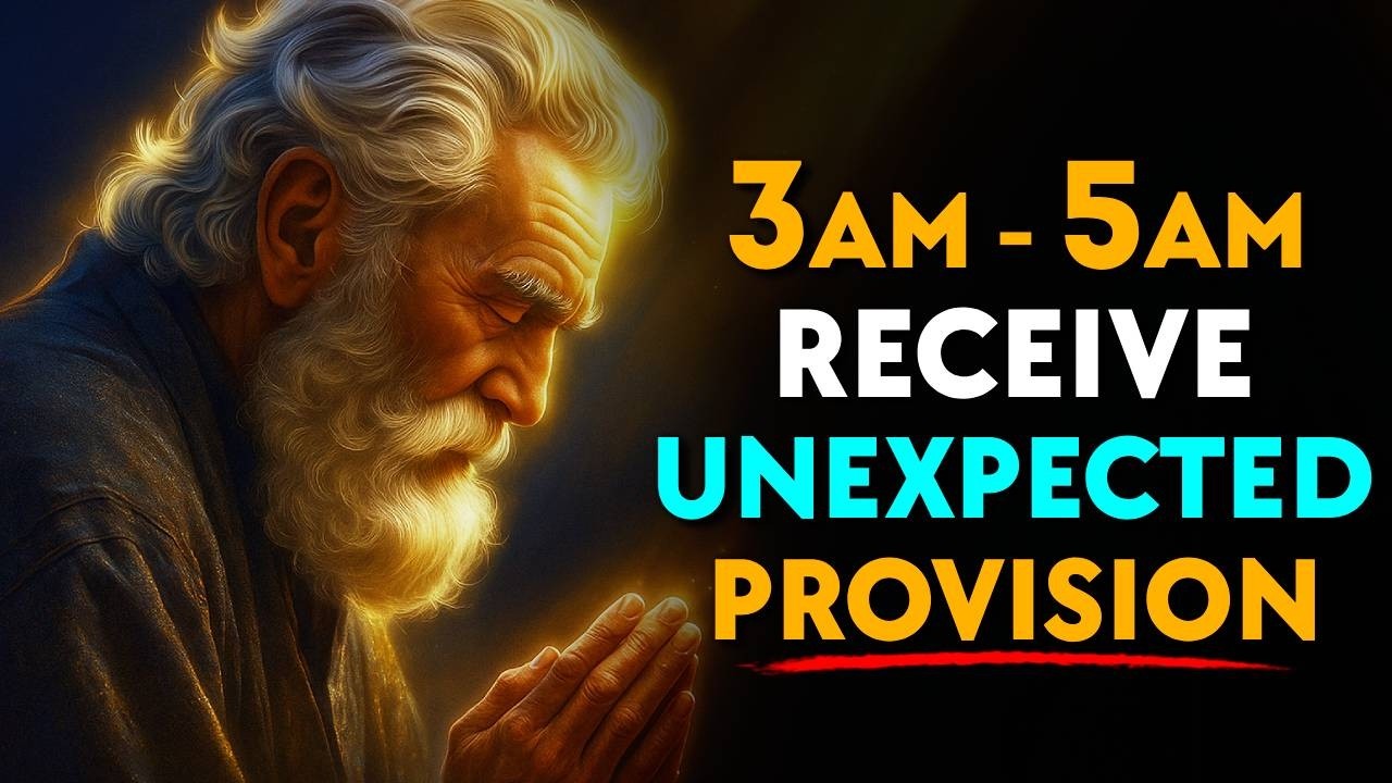 3AM-5AM: A POWERFUL Prayer to Attract UNEXPECTED PROVISION Tonight | Provision