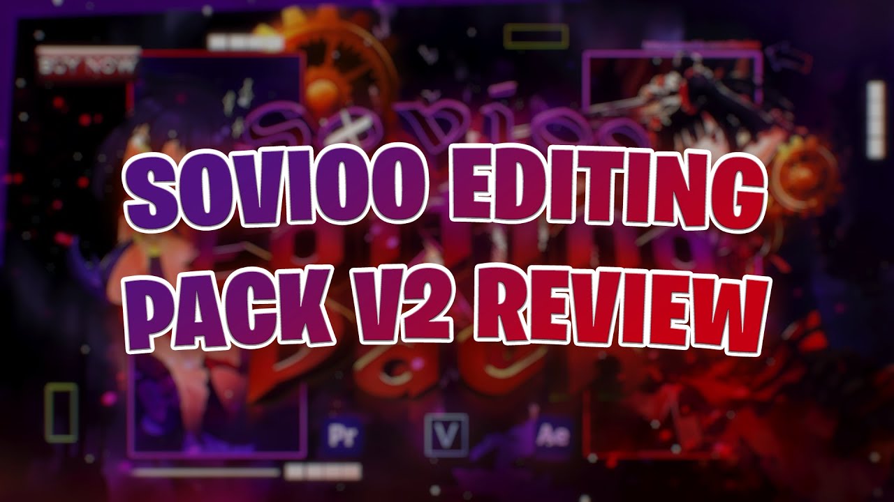 SOVIOO EDITING PACK V2 REVIEW!! || For Vegas, Premiere, Davinci Resolve & After Effects!