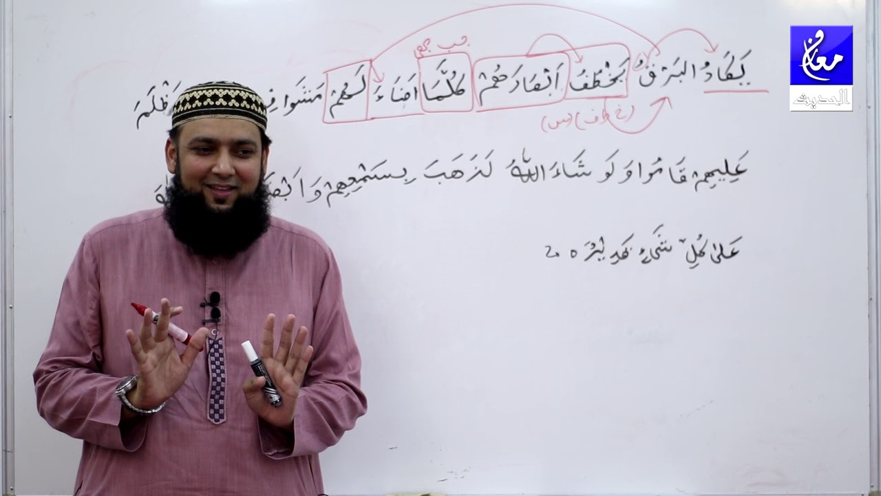 002 Surah Al Baqarah Ayat 20 to 25 Grammar and urdu translation