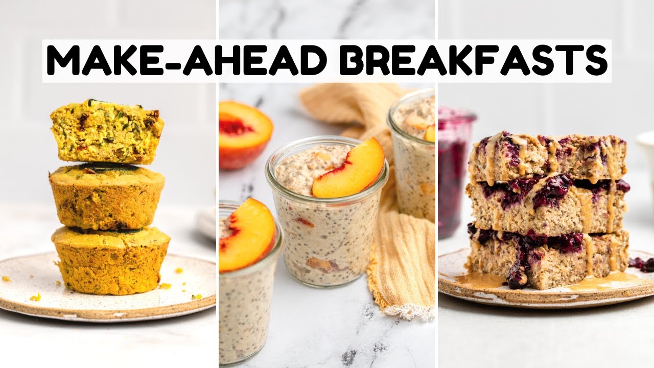Budget-Friendly Make-Ahead Breakfast Ideas (Vegan)