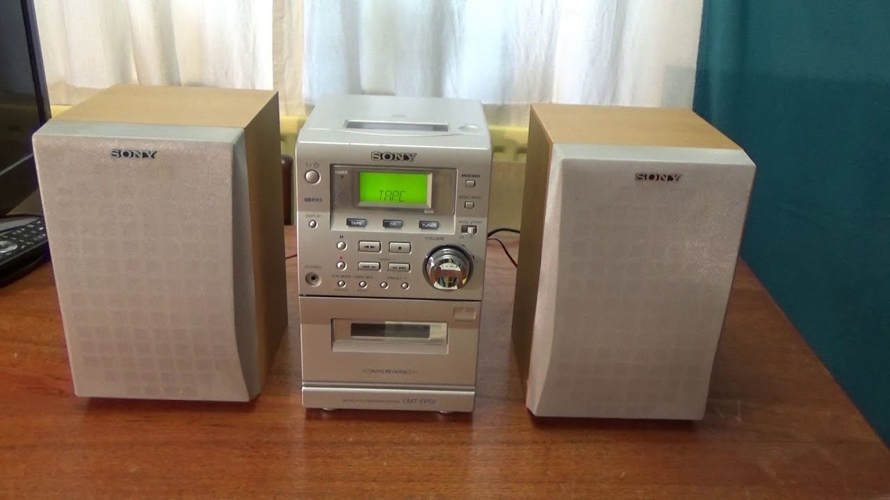 Микросистема кассет/CD/радио Sony CMT EP50: ремонт CD-плеера