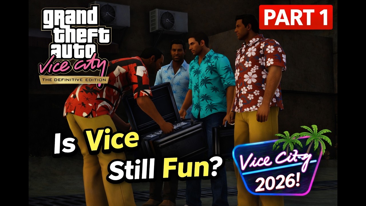 Is Vice City Still Fun in 2026? | Let's play it | GTA Vice City Definitive Edition | Part 1