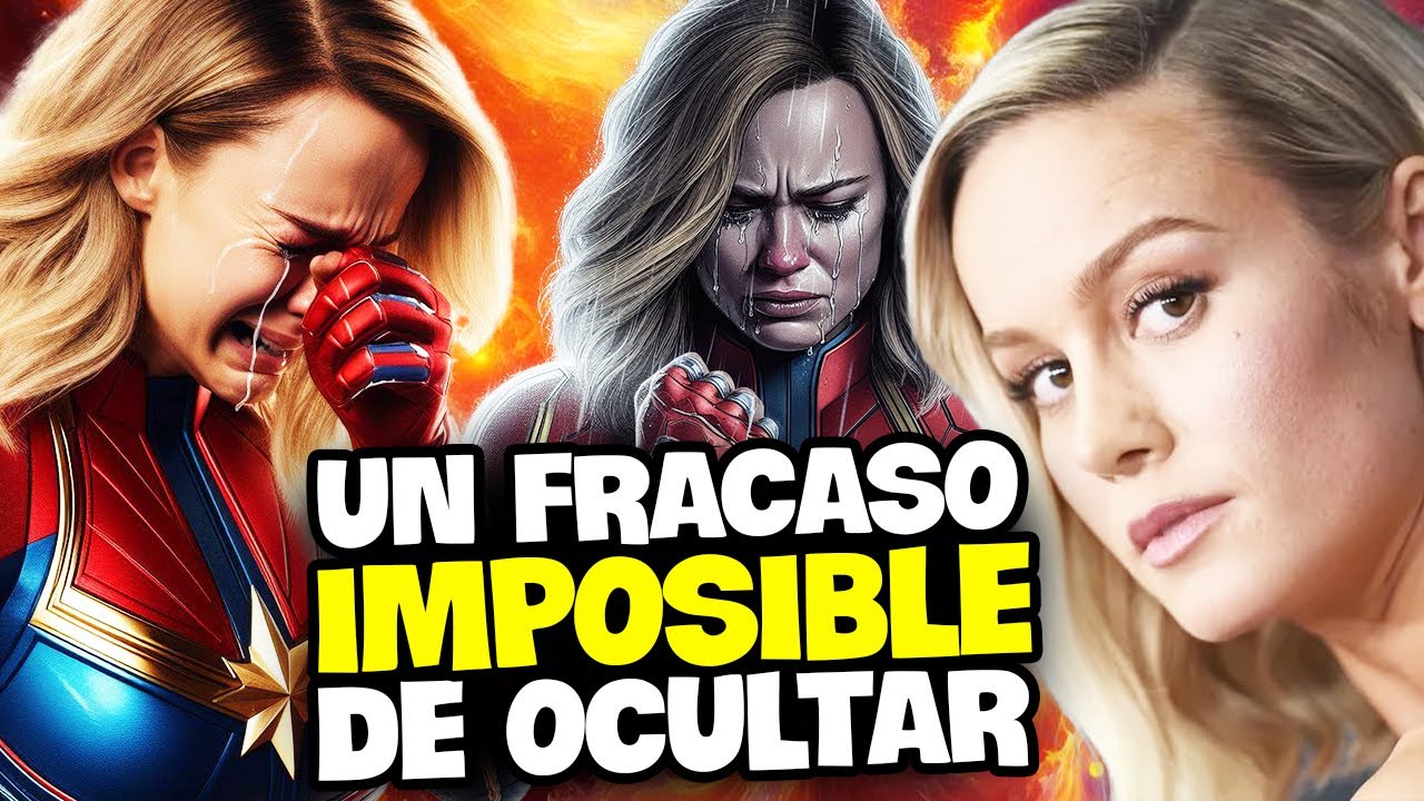 Disney NO PUEDE seguir ESCONDIENDO el FRACASO de THE MARVELS y Brie Lason 🔥