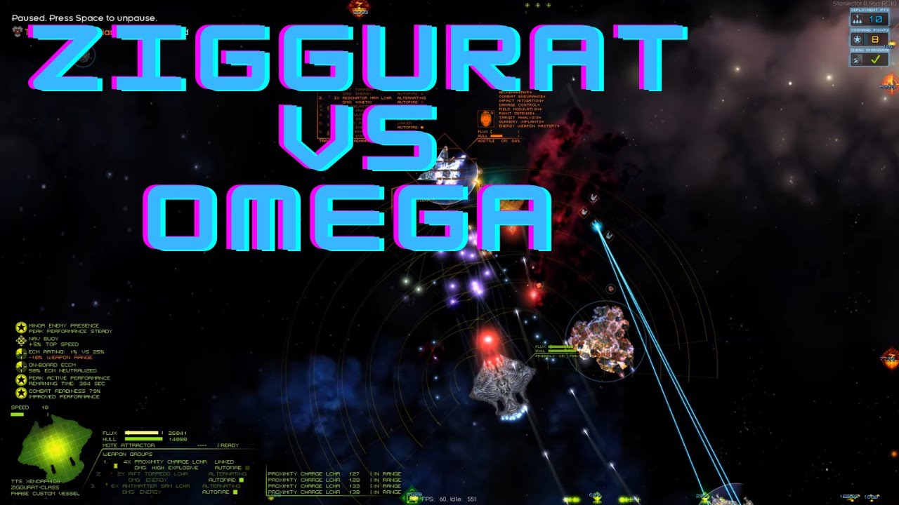 Starsector [0.96a RC10] Ultimate ziggurat build vs omega