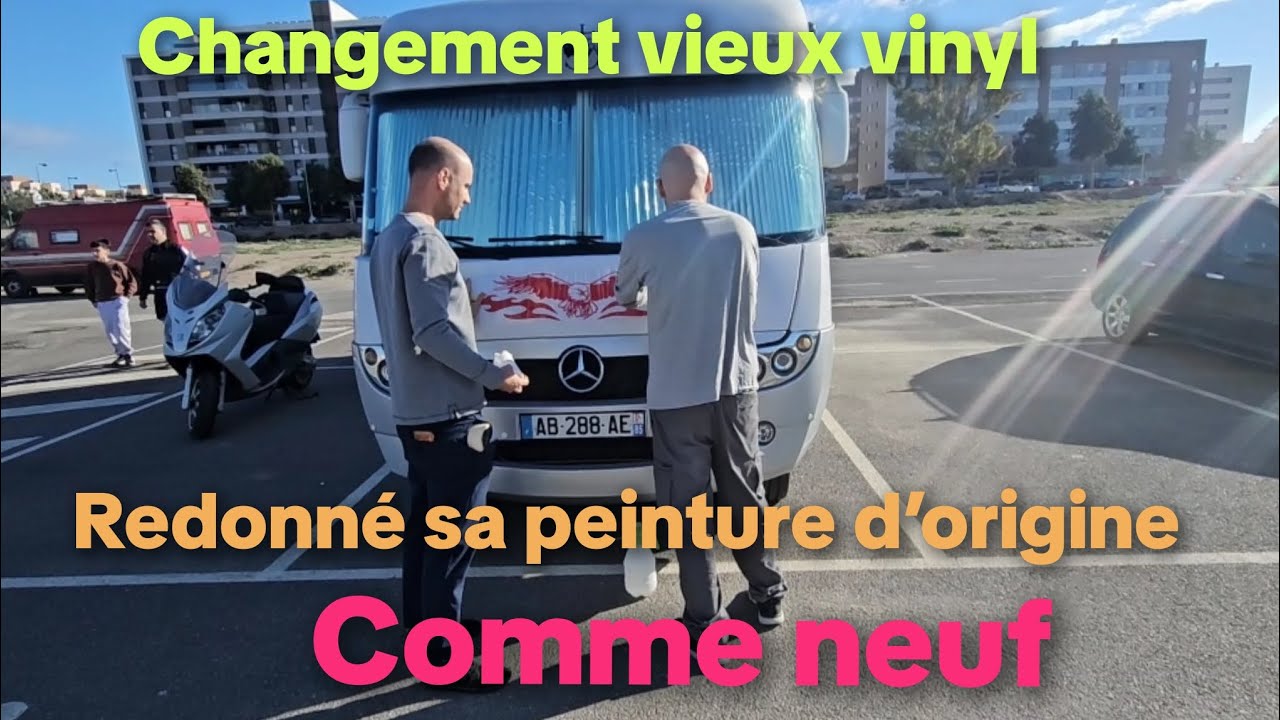 Redonnée du neuf sur son camping car 