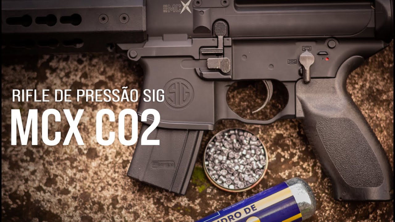 REVIEW: Rifle de pressão Sig MCX CO2 cal. 4,5mm