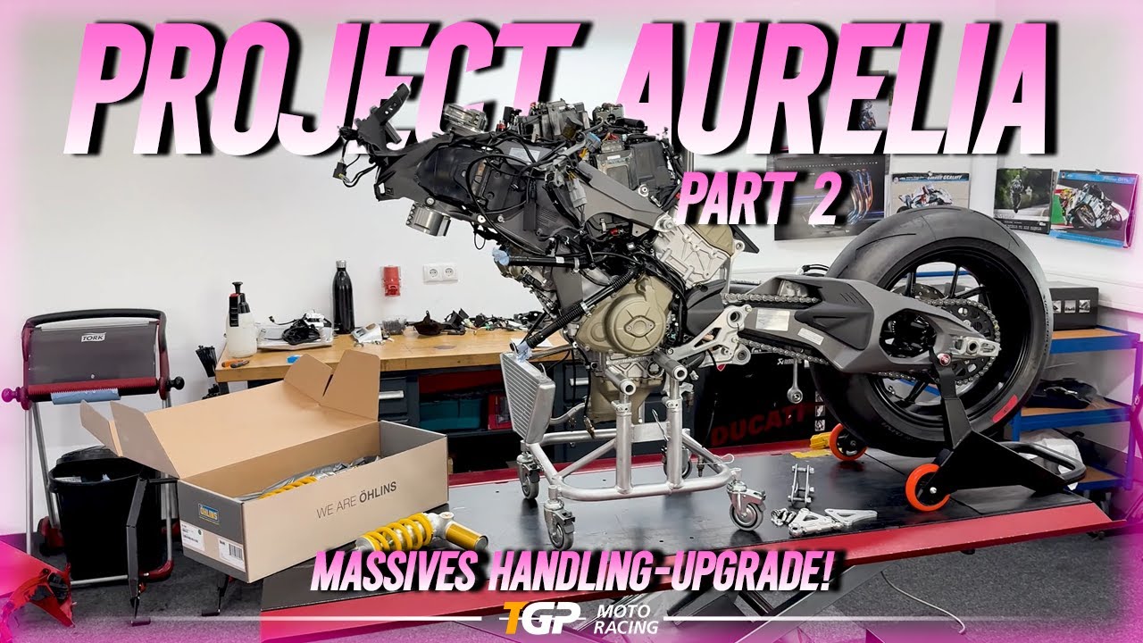 Massives Handling-Upgrade! Verstellbares Offset & lineare Umlenkung an der Panigale V4 2025 &ndash; Part 2