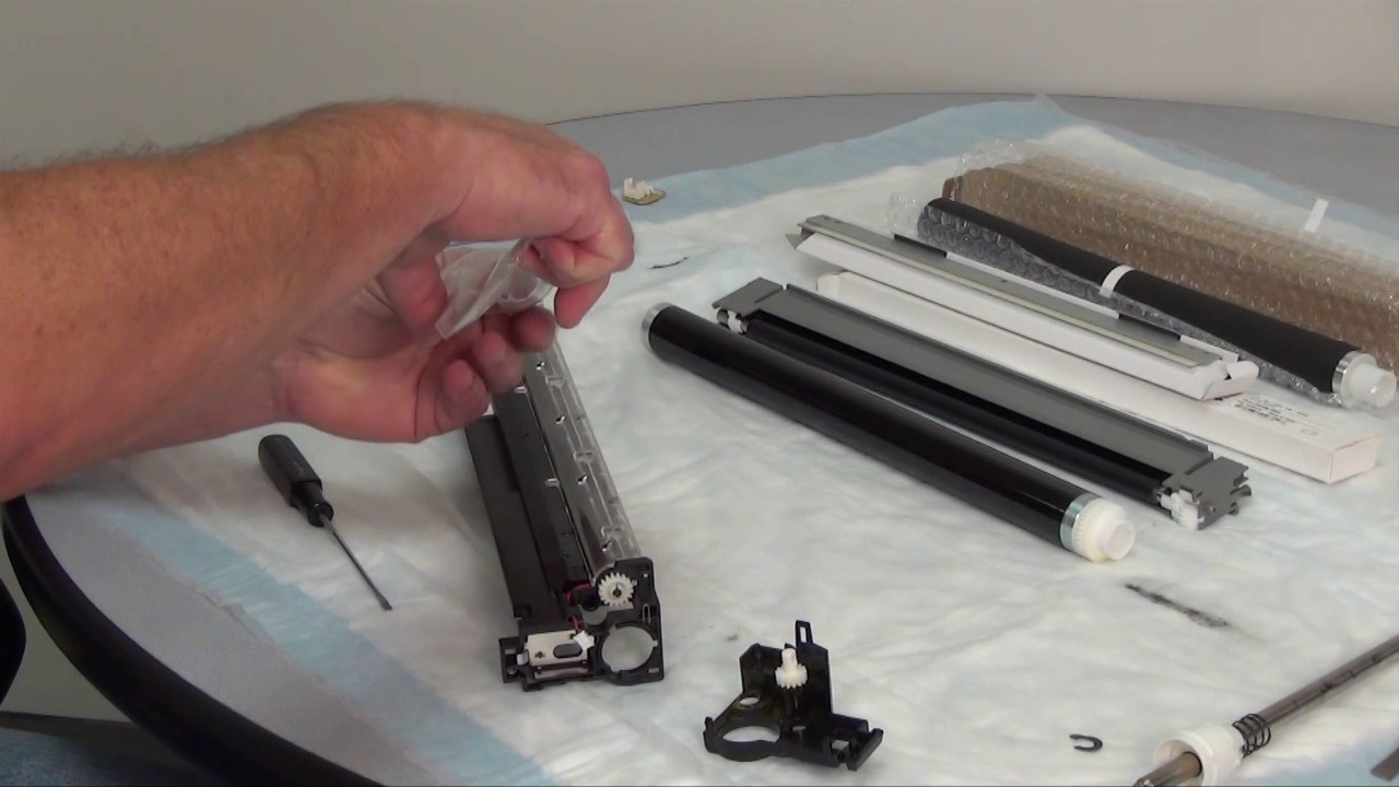 Kyocera Taskalfa 205c/2550ci Drum Unit Rebuild Video