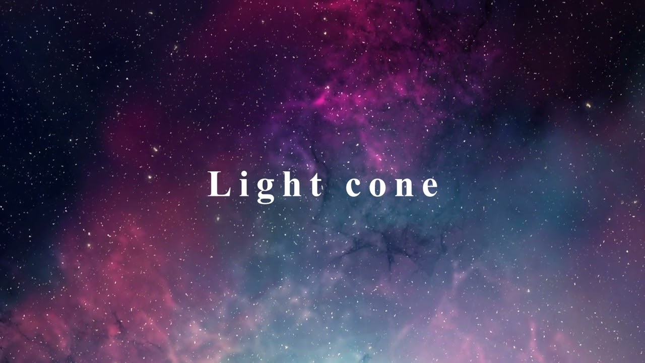 The lightcone explained