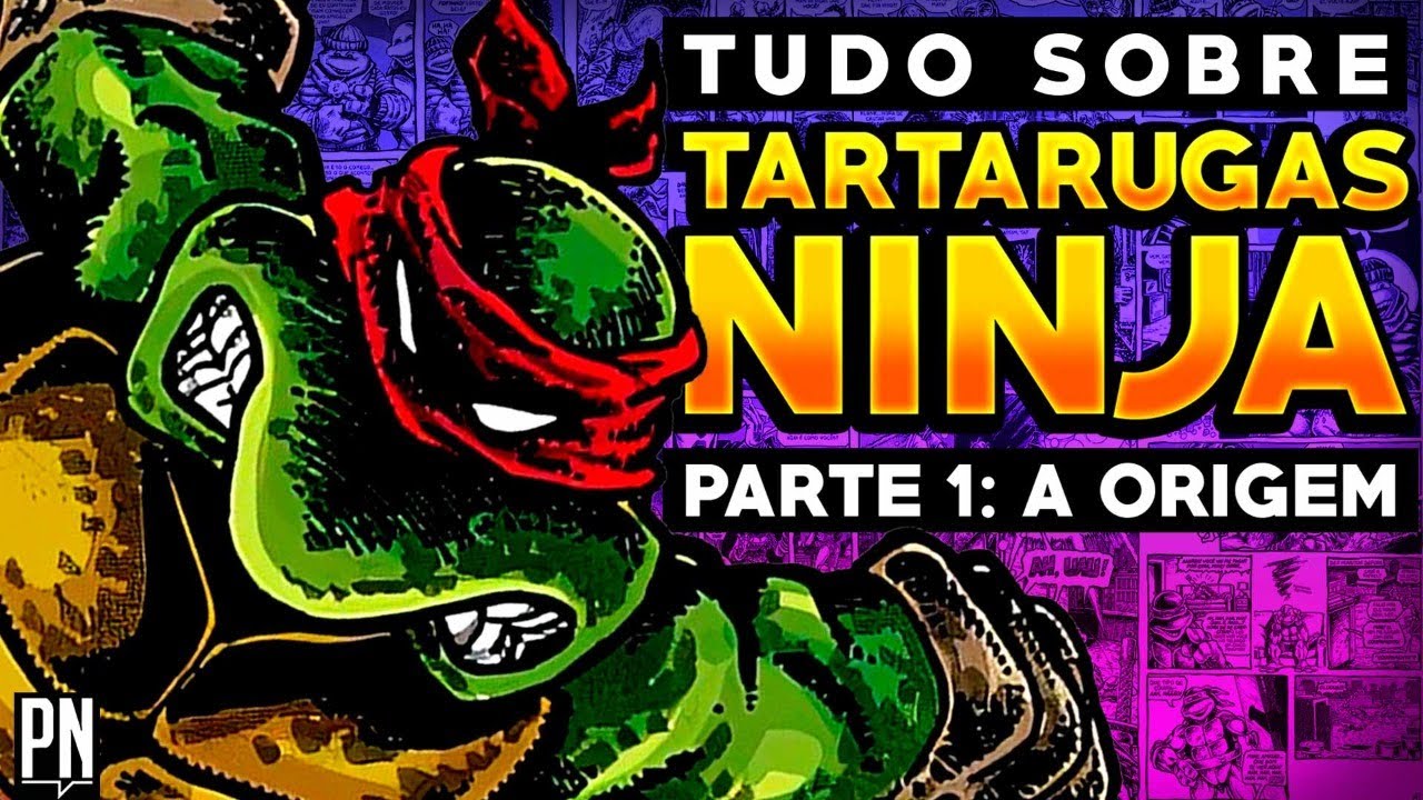 Tudo sobre TARTARUGAS NINJA! A criação e a origem nos quadrinhos | Pipoca e Nanquim 386