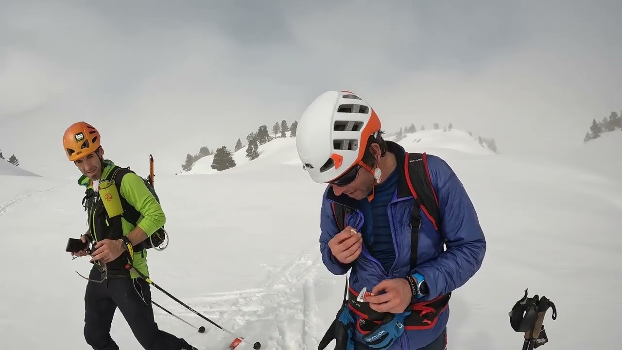 Un paseo en esquís por los alrededores del col du Tourmalet