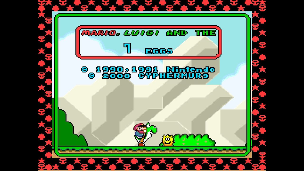 Mario, Luigi and the 7 eggs