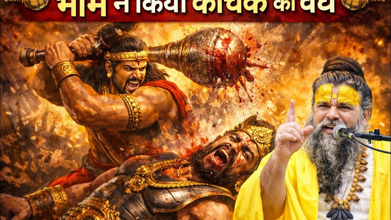 भीम ने किया कीचक का वध | महाभारत की सबसे शक्तिशाली घटना | Bheem vs Keechak