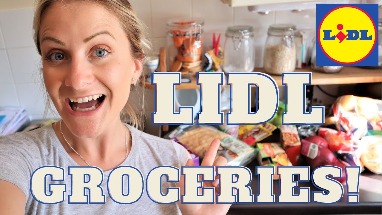 LIDL GROCERY HAUL - MEAL PLAN & AFFORDABLE WEEKLY FAMILY FOOD SHOP. BUDGET GROCERIES FOR THE WEEK.