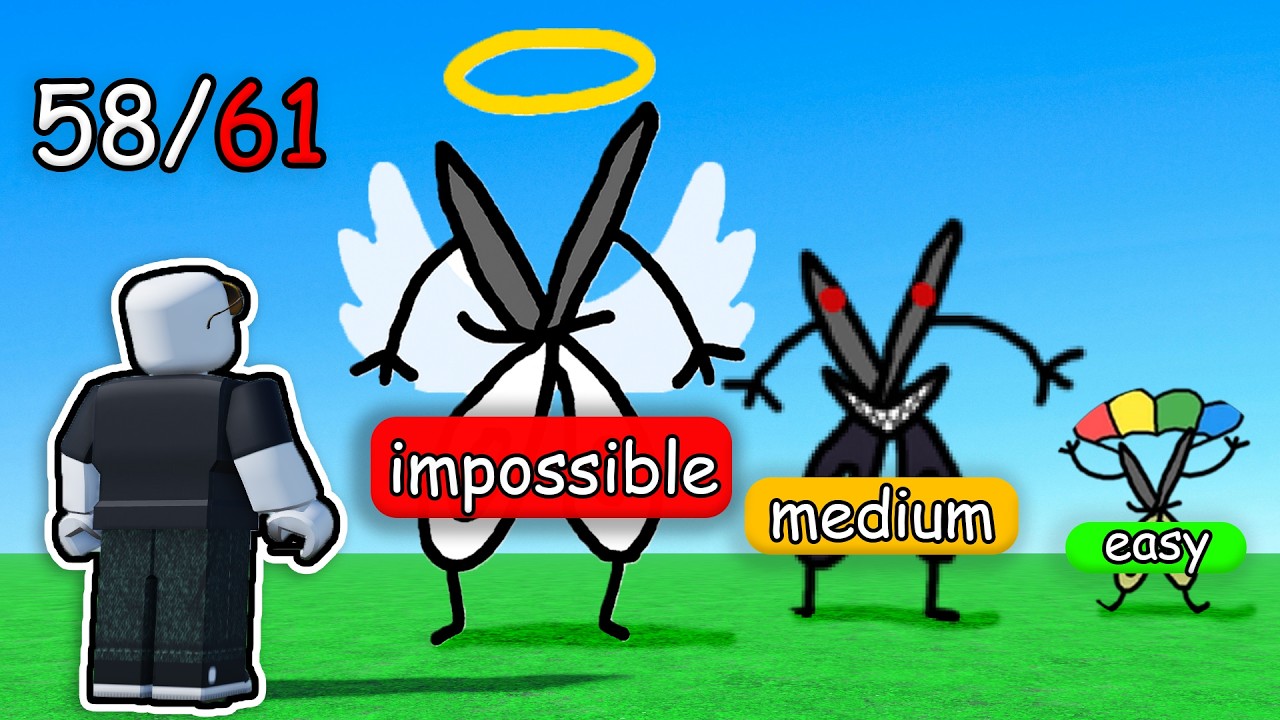 Находим ВСЕ ножницы в Roblox находим ножницы...