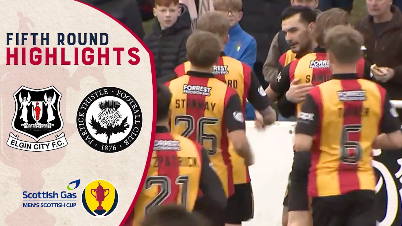 Five-Goal Thriller! | Elgin City v Partick Thistle | Scottish Gas Scottish Cup