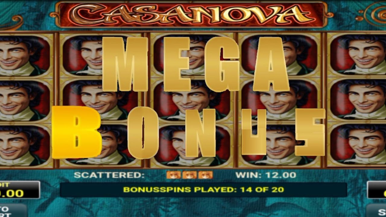 CASANOVA CASINO MEGA BONUS SLOTS 🔥🔥 بونيس على عجلة في هذه اللعبة
