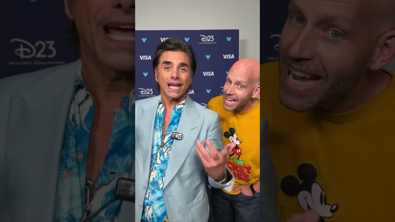 John Stamos' Hilarious Mickey Mouse Impression with Brett Iwan!