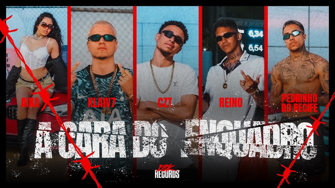 A Cara do Enquadro - Mc Reino, Pedrinho do Recife, klaivda7, CZT e Aika (Prod. CZT) - VIDEOCLIPE