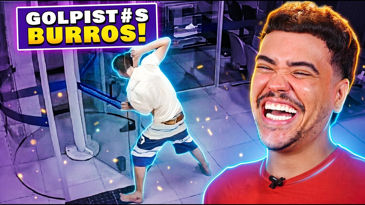 Quando o meliante é burro!