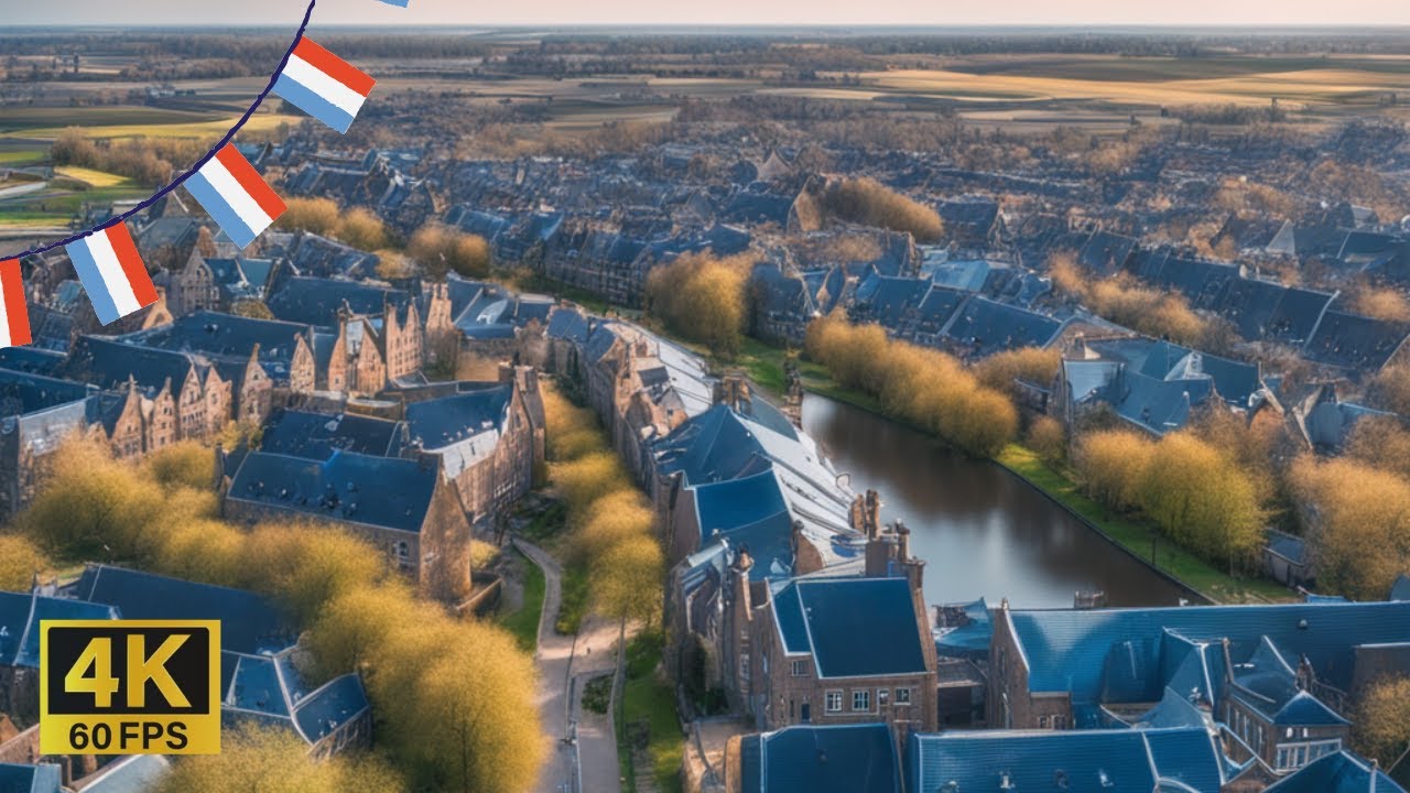 Garyp, Netherlands WILD WALKING TOUR 4K/60FPS