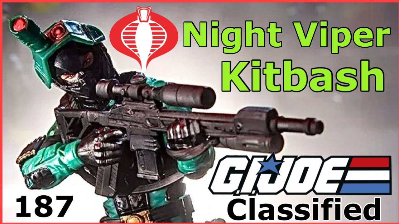 Фигурка Cobra Night Viper Kitbash