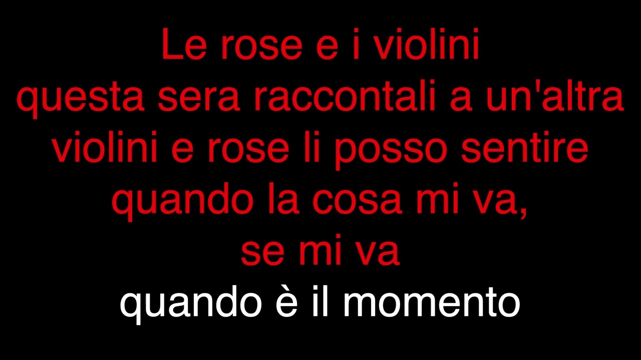 Mina Karaoke - Parole parole (Karaoke)
