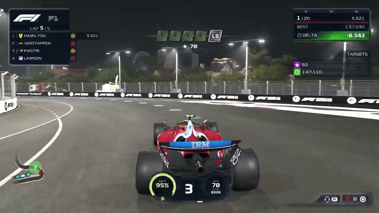 EA F1 25 Las Vagas Grand Prix Weekend