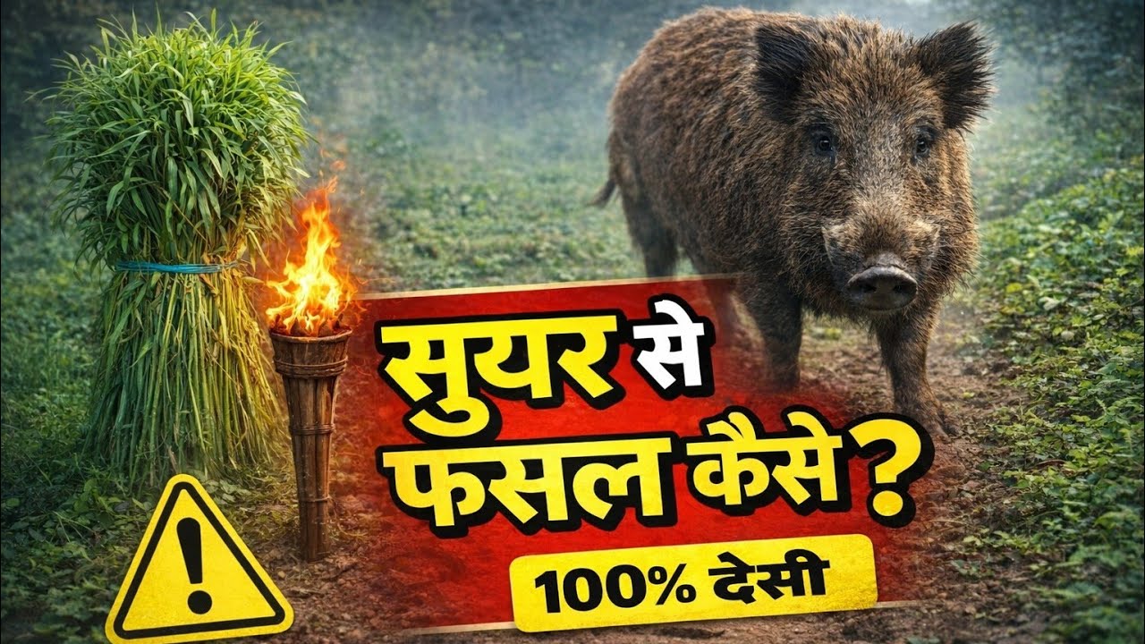 Wild Boar से फसल बर्बाद? | Crop Protection from Wild Animals