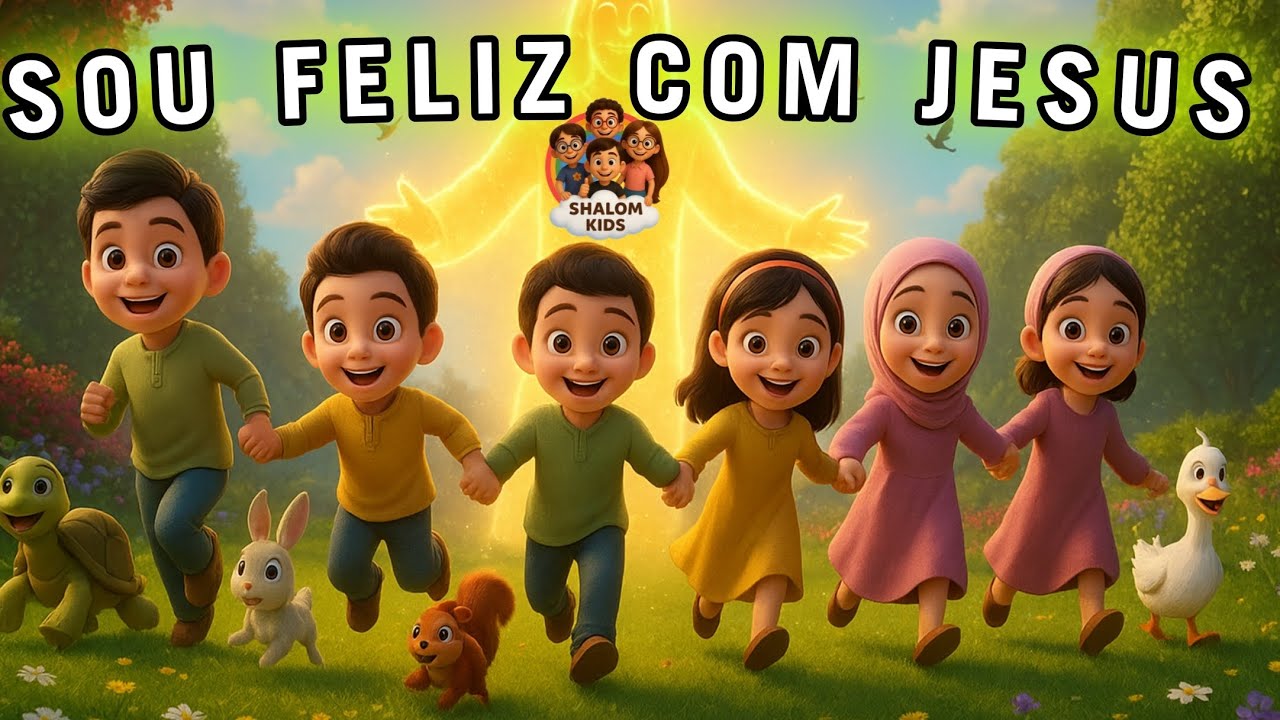 SOU FELIZ COM JESUS - OFICIAL SHALOM KIDS