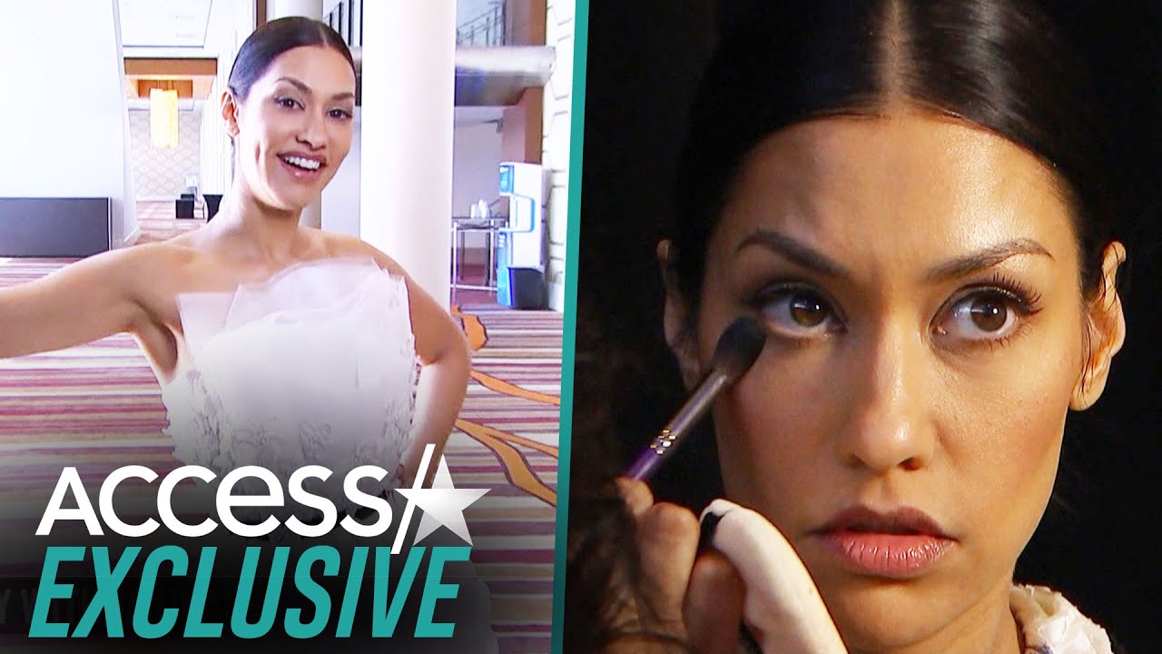 Janina Gavankar's Red Carpet Routine For 'The Way Back' Premiere