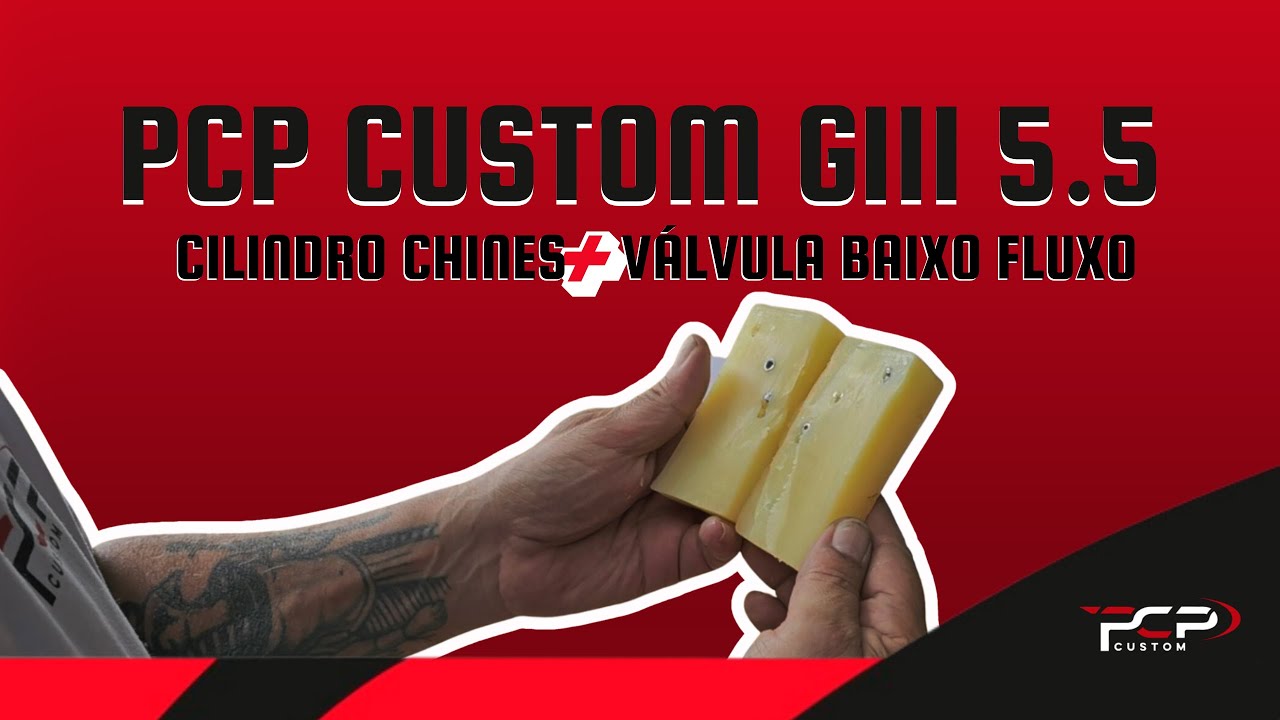 TESTE DE CAMPO! PCP CUSTOM 5.5 + CILINDRO CHINES + VÁLVULA BAIXO FLUXO 💥