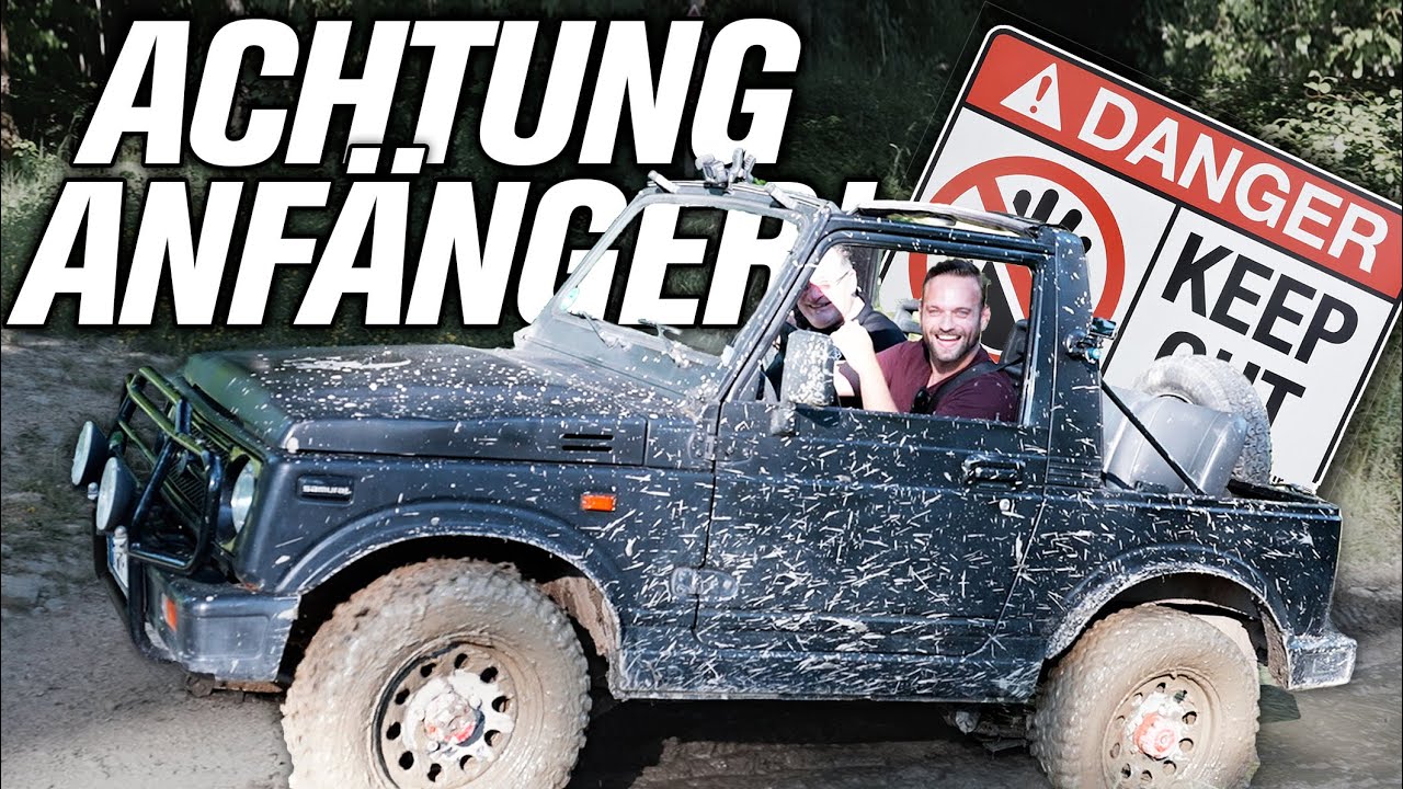 OFFROAD Spaß für kleines GELD - Was kann der Suzuki SAMURAI im harten Gelände?