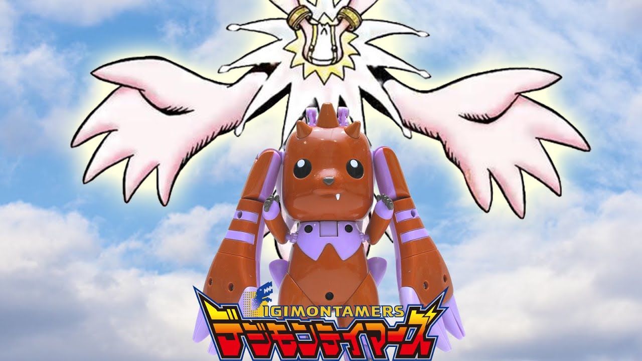 Warp-Digivolving Lopmon to Kerpymon Figure Review 【超進化シリーズ ロップモン &rarr; ケルビモン】