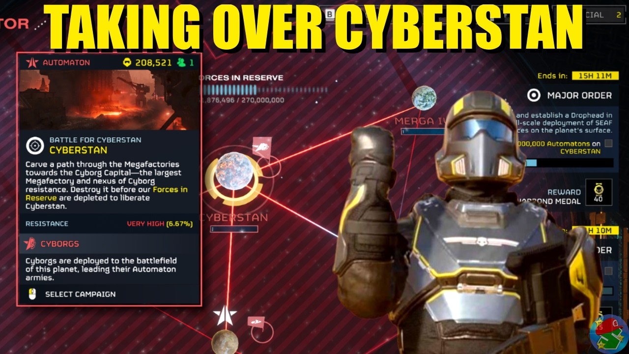 HELLDIVERS 2: TAKING OVER CYBERSTAN + NEW WARBOND