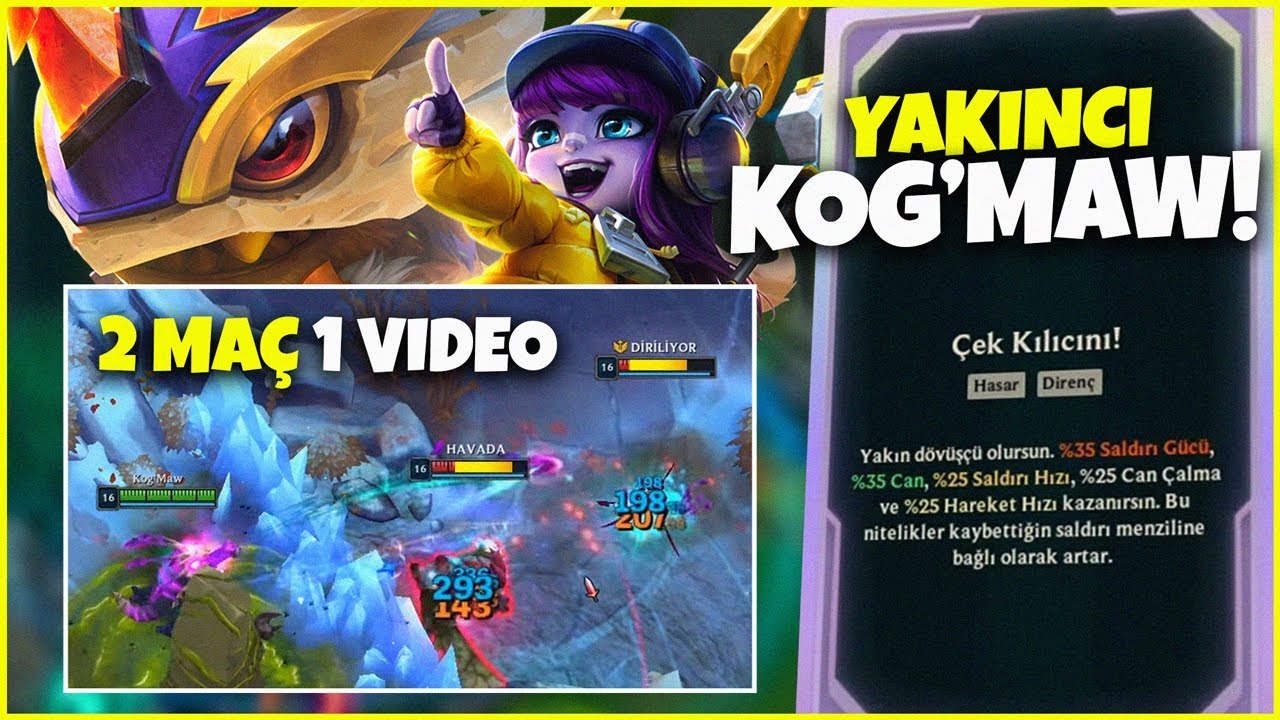 HARİKA EKLENTİLERLE KİTE MAKİNESİ KOGMAW