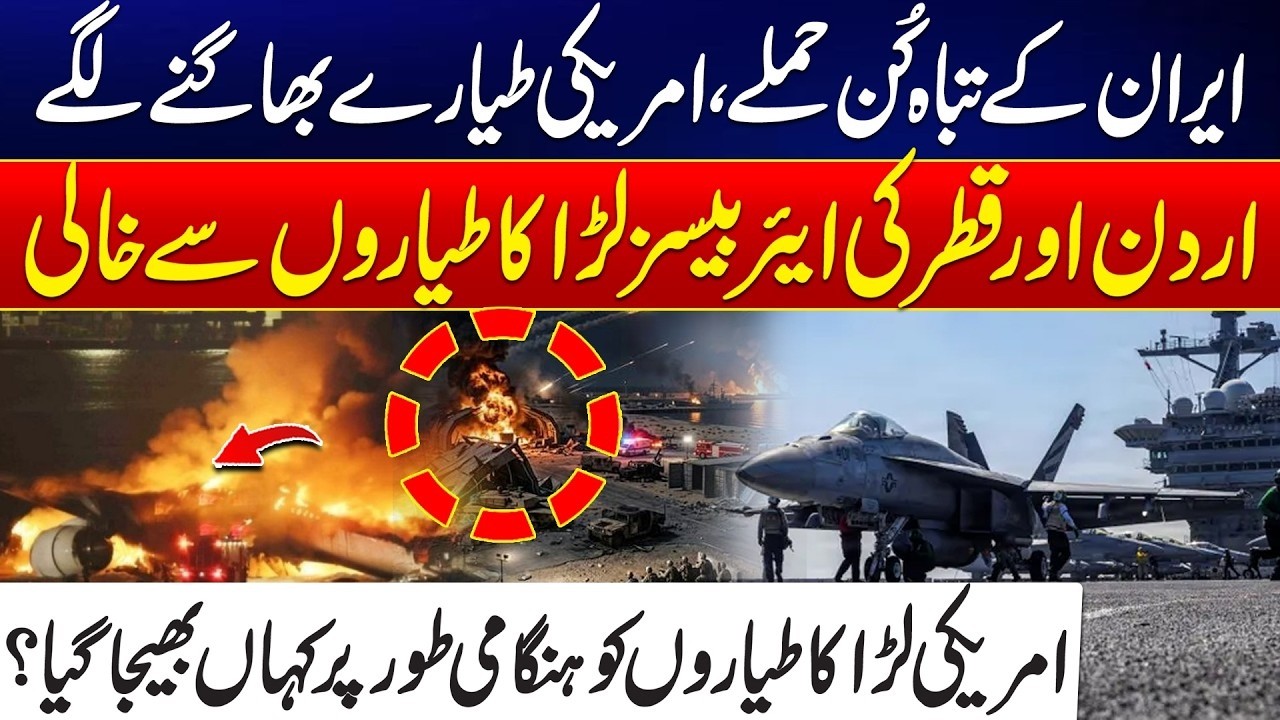 Iran US War: Jordan & Qatar Air Bases Empty? Gulf Air Bases Face New Security Challenges