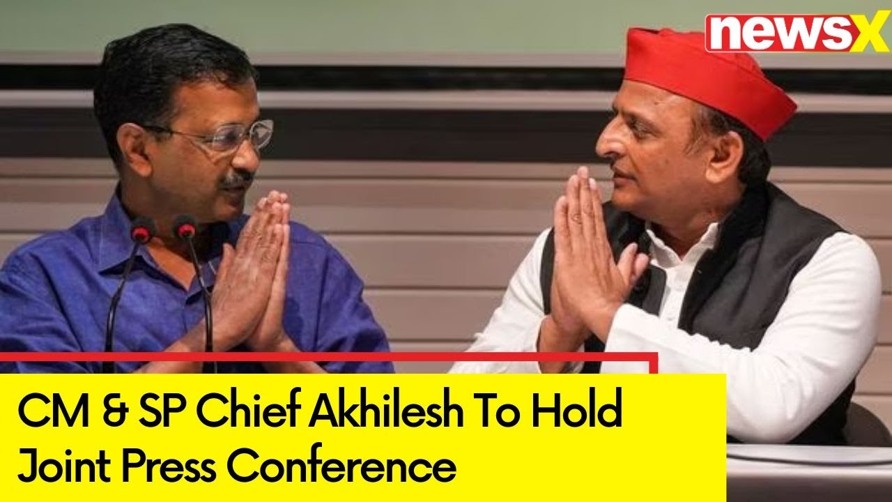 Kejriwal & SP Chief Akhilesh To Hold Joint Press Conference | Lok Sabha Elections 2024 | NewsX