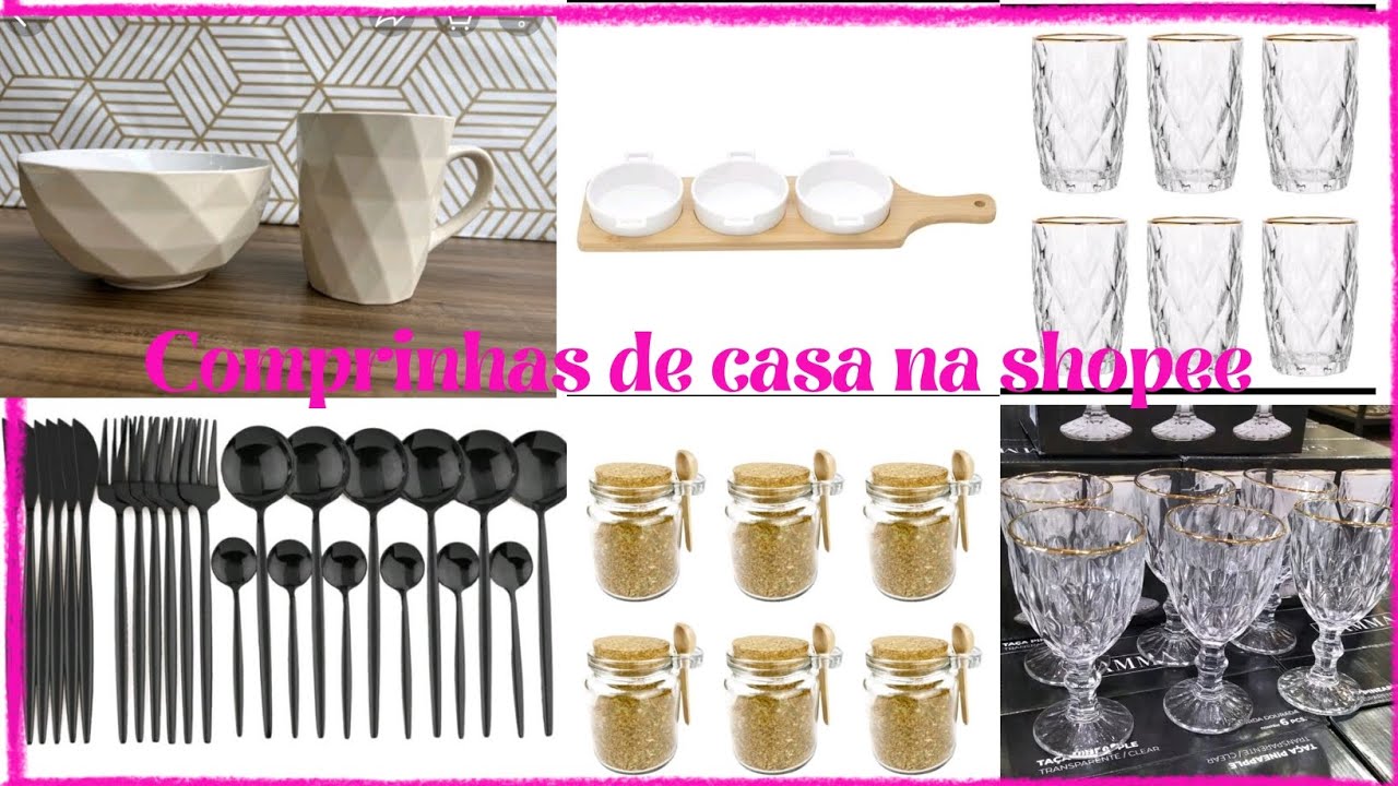 Comprinhas de casa na shopee
