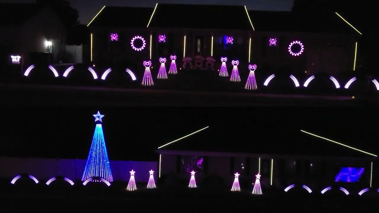 2024 Minion House of Joy Halloween Light Show