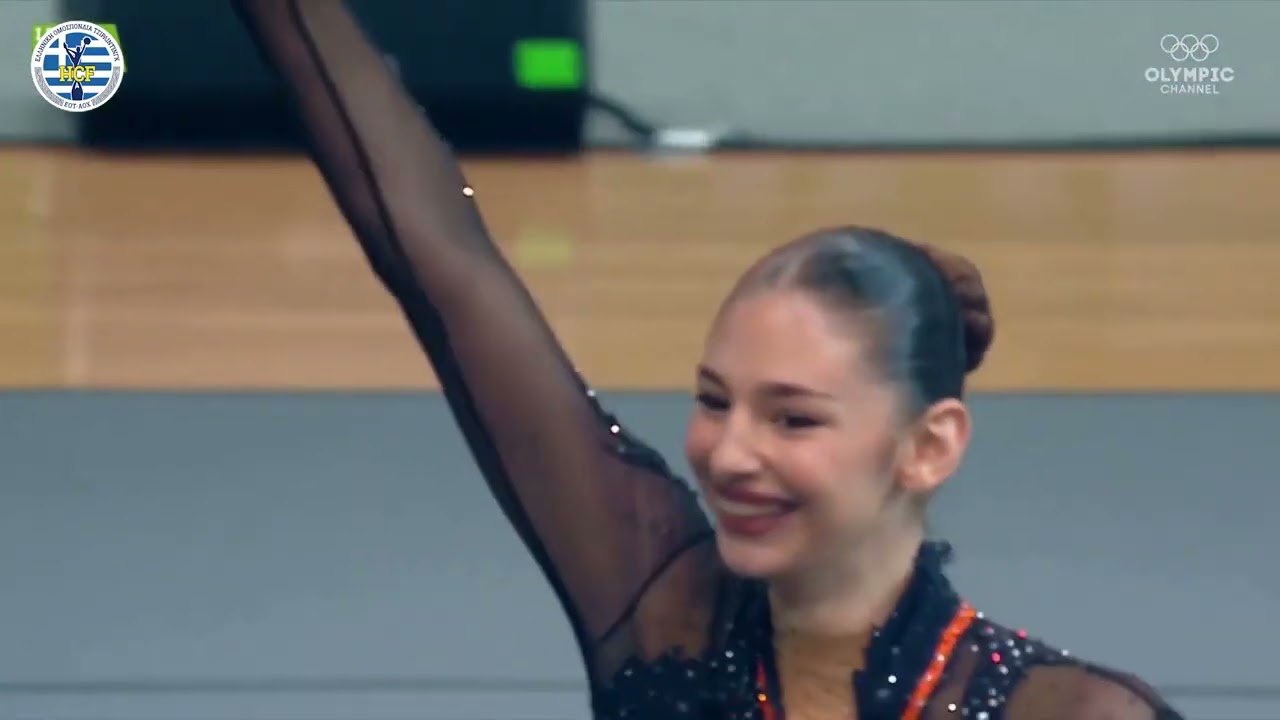 ECC 2025 | 5th Place: Junior Pom Doubles - Greece Hellenic Star