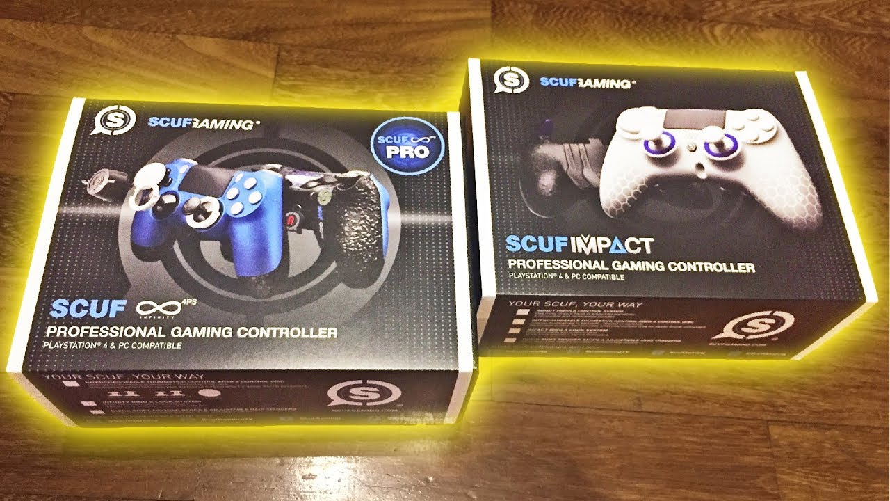 Unboxing e Recensione SCUF IMPACT vs SCUF INFINITY PS4 - Come Usare un controller Scuf