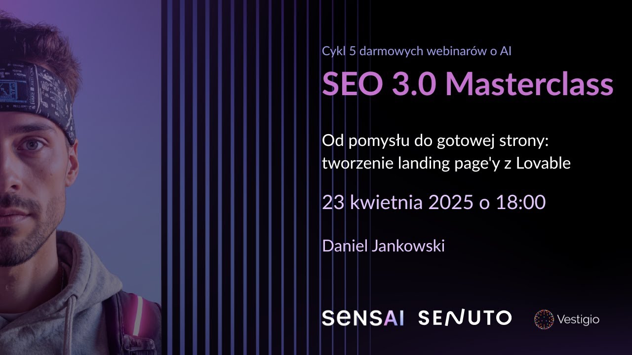 Od pomysłu do gotowej strony www z AI : Tworzenie landing page&rsquo;y z Lovable