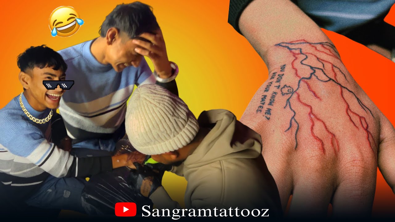 HOLI HOLI KRO😂😂 #viral #tattoo #tattoofun #shorts #shortvideo #like #fyp 