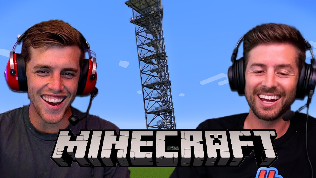 Сможем ли мы построить 45-метровую башню в MINECRAFT?