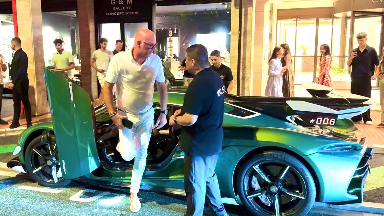 NIGHT CARSPOTTING IN MONACO LUXURY CAR, EXOTIC CAR, SUPERCAR @emman25MC