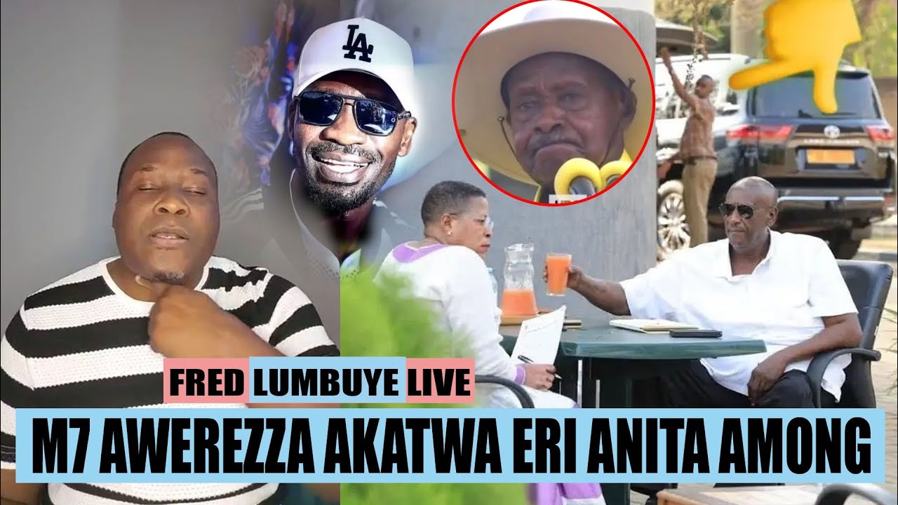 Fred Lumbuye Live: M7 Awerezza Akatwa Eri Anita Among Awedde 